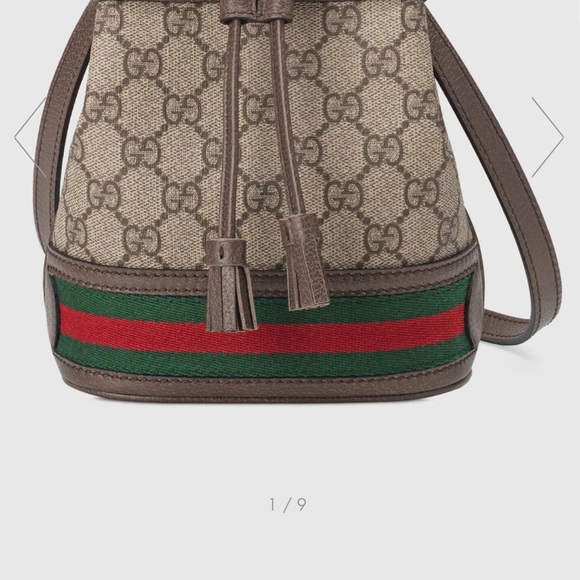 Mini Gucci ophidia bucket bag - Picture 6 of 6